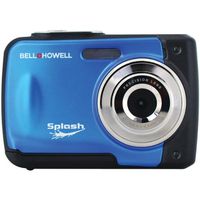 Bell+Howell Splash WP10-BL 12.0 Megapixel Waterproof Digital Camera with 2.4-Inch LCD (Blue)