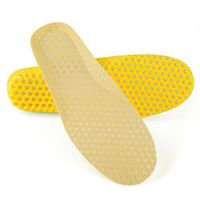 uxcell Eva Foam Shoe Insoles for Women and Men Breeze Breathable Athletic Shoe Inserts W 8/M 6 (US) Yellow