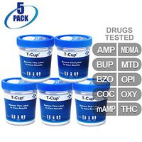 MiCare [5pk] - 10-Panel Multi Drug Test Cup (AMP/BUP/BZO/COC/mAMP/MDMA/MTD/OPI/OXY/THC) #MI-TDOA-8104
