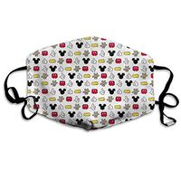 SSUJ7 Mickey Original Men Women Adjustable Earloop Mouth Guard Anti-Dust Washable Reusable Mouth Guard for Kids Teens Adults Anti Pollution,Anti-smog