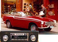 Custom Autosound Stereo Compatible with 1961-1973 Volvo P1800, P1800S, P1800ES, USA-630 II High Power 300 watt AM FM Car Stereo/Radio