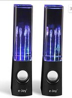 Kingmys Water Dancing Speaker, Computer Speaker Audio Player Music Box (Black)