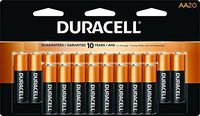 Duracell Coppertop AA Batteries (20 AA Batteries)