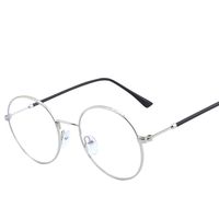 GQUEEN Blue Light Blocking Computer Glasses,Anti Glare Eye Fatigue with Retro Round Circle Metal Frame,GQ40