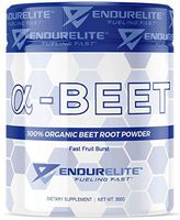 EndurElite AlphaBeet - 100% Organic Beet Root Powder, Natural Cherry, 30 Servings