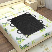 Positioning Bed Pad Patient Repositioning Slide Draw Sheet with Handles Disability Aids for Hospital Bedridden Lift Moving Patient Elderly Seniors Turner Transfer Sling Home Nursing 43" x 36"