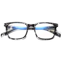 MAGIMODAC Blue Light Blocking Glasses with Case Computer Anti Eyestrain Eyeglasses Eyewear Vintage For Video Gaming (Frame 2-black+white)