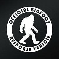 Bigfoot Response Vehicle Vinyl Decal Sticker | Cars Trucks Vans Walls Laptops Cups | White | 5.5 inches | KCD906W