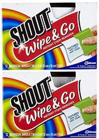 Shout Stain Remover Wipes - 12 ct - 2 pk