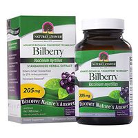 Nature's Answer Standardized Bilberry, 90-Count