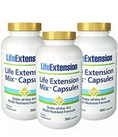 Life Extension Mix Capsules 360 capsules, 3 Pack