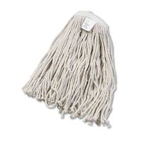 UNS2020C Cut-End Wet Mop Head, Cotton, #20 Size, White