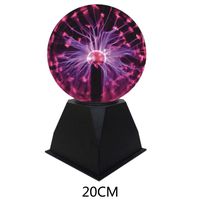 URMAGIC Ball Light US Plug Plasma Ball Light Personality Touching Lamp Vocie Control Indoor Spheres Perfect for Families,Parties,Cafes,Bars Restaurants
