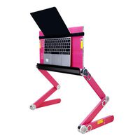 LOVEPET Can Lie Flat On Laptop Table Lying Down Bed fold Lifting Lazy Table Aluminum Alloy Computer Table