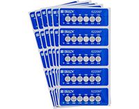 Brady TIL-6-88C/190F 88C/190F Temperature-Indicating Label, Polyester, 0.787" H x 2.205" W, White on Blue (Pack of 30)