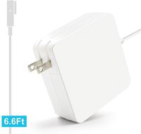 Mac Book Pro Charger, 60W Magsafe Power Adapter Magnetic L-Tip Connector Charger for Mac Book and 13-inch Mac Book Pro Detachable(Before Mid 2012 Models)