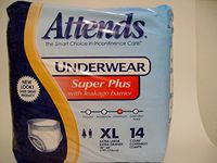 MCK25333100 - Adult Absorbent Underwear Attends Pull On X-Large Disposable Heavy Absorbency