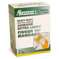 Afassco 460 XL Coarse Woven Adhesive Fingertip Bandages - 35 / BX