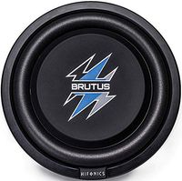 Hifonics 8" Brutus Series Shallow Subwoofer 400W Max 4 Ohm DVC