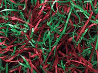 Green & Red Veryfine Cut™ Shred 10 lb Box ~ Spring-fillÂ Shred - WRAPS-SP10GR