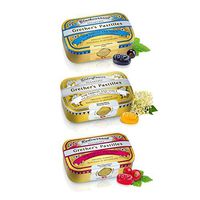 Grether’s Pastilles Sugar Free Formula for Dry Mouth and Sore Throat Relief, 3 Flavor Variety Pack, 2.1 oz. Per Box