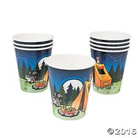 Camp Adventure Paper Cups