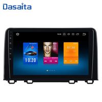 Dasaita 9" Android 8.0 Single Din Car Stereo Audio for Honda CRV 2018, Single Din Car GPS Navigation Head Unit Support WiFi Carplay Google Play Hand-Free DAB GPS Steering Wheel Control