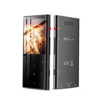 HIFI WALKER MP3 Player with Bluetooth, 8GB Lossless Sound Music Player 2.4 Inch Screen with FM Radio Voice Recorder Touch Button E-Book Reader Support Up to 64GB TF Card (Black)