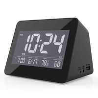 White Noise Sleep Sound Machine Alarm Clock for Home, Adults, Baby, Sleeping, Office Privacy, 8 Nature Soothing Sound, Headphone Jack, Dual Loud Alarm, Sleep Timer, USB Charger