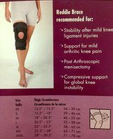 Dj Orthopedics Reddie Brace Small 13"-14" - Model 79-82393 - Each