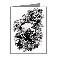 Note Card Zombie Apocalypse