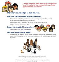 Personalized NTT Grandma & Grandpa Reading 2 Boys, 1 Girl Memo Holder