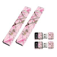MightySkins 2 Pack of Full Coverage Skins Compatible with Juul and Charger - Conceal Pink | Protective, Durable, and Unique Vinyl Wrap Cover | Easy to Apply, Remove | Made in The USA