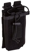 5.11 Radio Pouch Compatible with 5.11 Bags/Packs/Duffels, Style 58718, Black