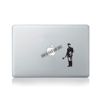 Banksy Give Us Back Our Jobs Vinyl MacBook Decal/Laptop Decal - Fits MacBook Air (11/13), MacBook Pro (13/15), MacBook Pro Retina (13/15) and MacBook Retina (12)