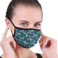 Fashion Face Masks Earloop Hypoallergenic Half Face Mouth Mask for Pollen Smog Medical Cleaning Women Men Kids - Healthy (Weight Lifting Tube)