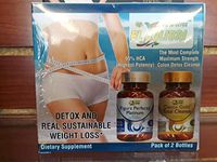 Detox Gold, Figura Pefecta Detox and Real Sustainable Weight Loss Pack of 2 Bottles
