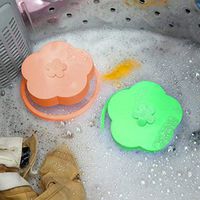 OutTop(TM) Lint Filters for Washing Machines, 4PCS Washing Machine Lint Filter Bag Laundry Mesh Hair Catcher Floating Ball Pouch Washing Machine Accessories (Green)