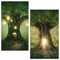 World Buyers Decorative Matches, Set of 2 Boxes, Tree House