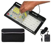 Odyssey CONTROLKIT Compact Color Changing LED Backlit Keyboard Kit with USB 3 Port Hub and Control Skin
