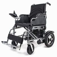 YOLANDEK New Model Electric Wheelchair - Best Foldable Lightweight Best Heavy Duty Lithium Battery Electric Power - Lightweight and Durable