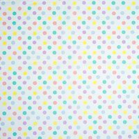 10ct Multi-Color Pastel Polka DOTS Tissue Paper for Gift Wrapping 20"x30" Sheets nfLG -960
