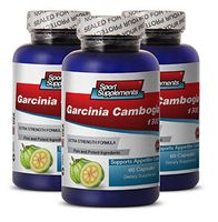 Acai berry fat burn- Garcinia Cambogia 1300 - Weight loss fat burner for women (3 Bottles 180 Capsules)