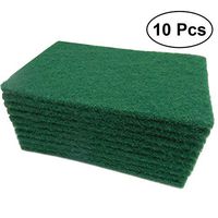 BESTONZON Dish Bowl Scouring Pads Kitchen Scrub Cleaning Sponge 10pcs