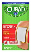 Curad X- Large Sterile Ouchless Adhesive Bandages 2x4 Inches
