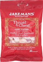 Jakemans (NOT A CASE) Lozenge Throat and Chest Menthol Cherry, 30 pc