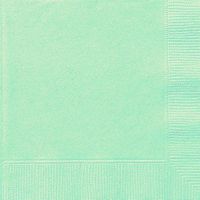 Mint Paper Napkins, 20ct
