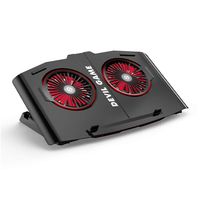 Laptop Cooling Pad, with Two Big Quiet Fans, Compatible for 14-20 inch Laptops