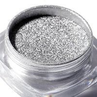 Hunputa Nail Art Powder,Rosalind Women Nail Art Glitter Mirror Powder Effect Chrome Nails Pigment Gel Polish DIY (Silver)