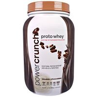 POWER CRUNCH WHEY PROTEIN,DOUBLE CHOC, 2 LB
